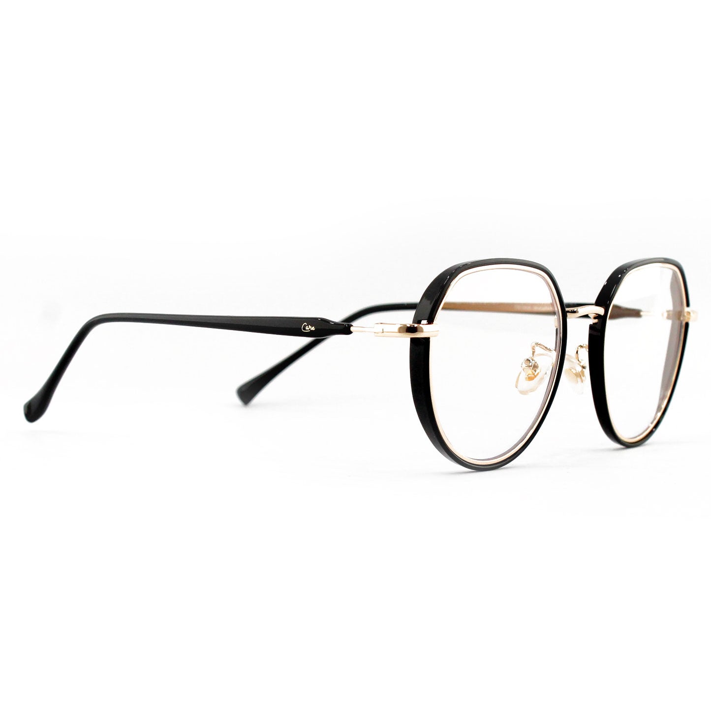 Ottika Care - Blue Light Blocking Glasses - Adult | Model TR1906 | Coating Gold & Green