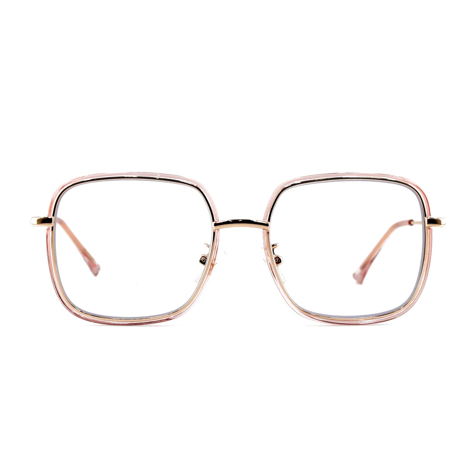 Ottika Care - Lunettes anti-lumière bleue - Adulte | Modèle 1908 | Revêtement Or & Vert