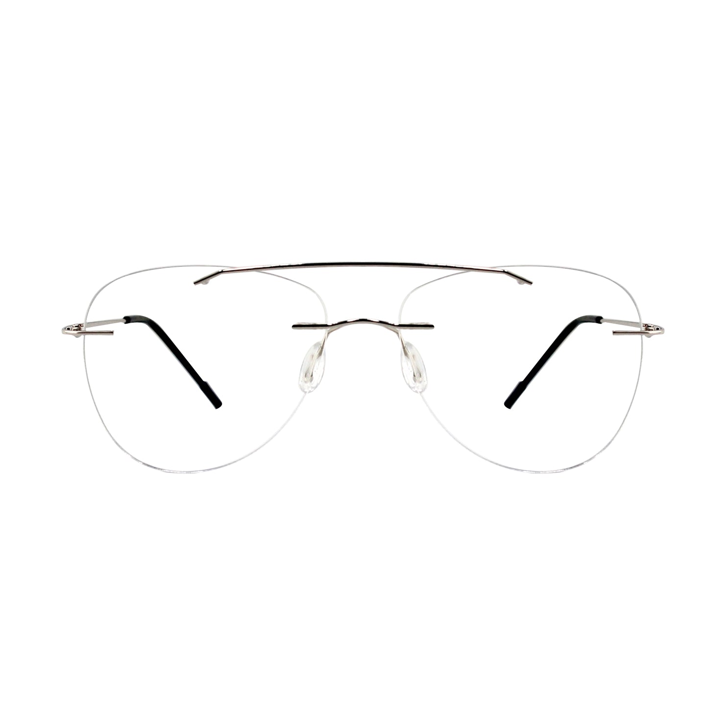 Ottika Care - Lunettes anti-lumière bleue | Sans monture R 002 | Revêtement Vert & Bleu