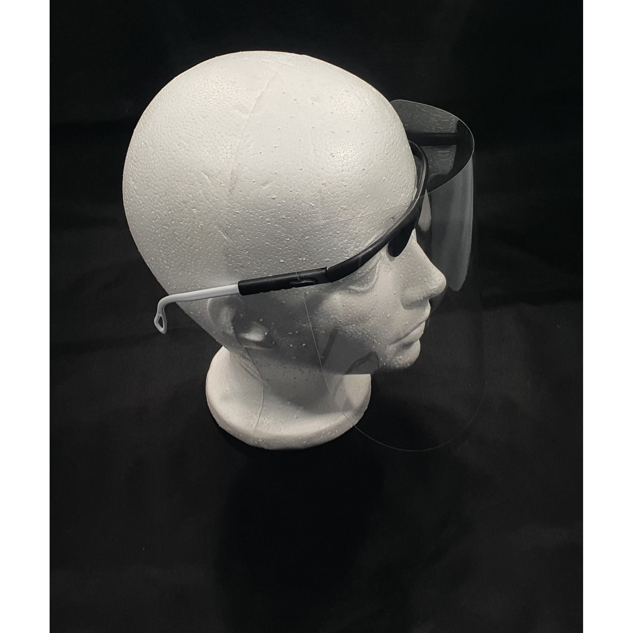 Écran facial adulte - Lunettes | Côtés extensibles