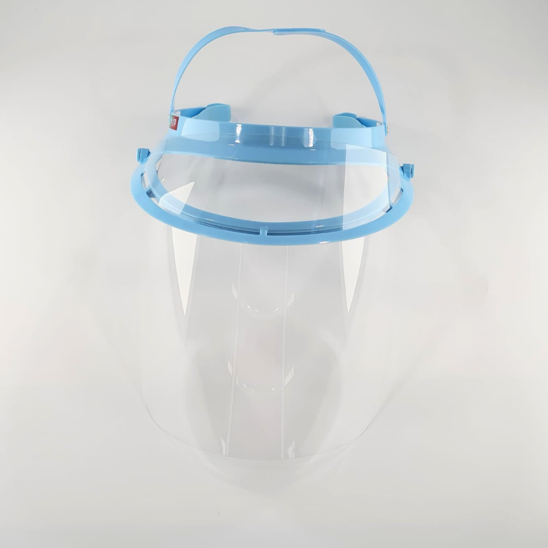 Écran facial adulte - Porter sur les loupes et la lumière