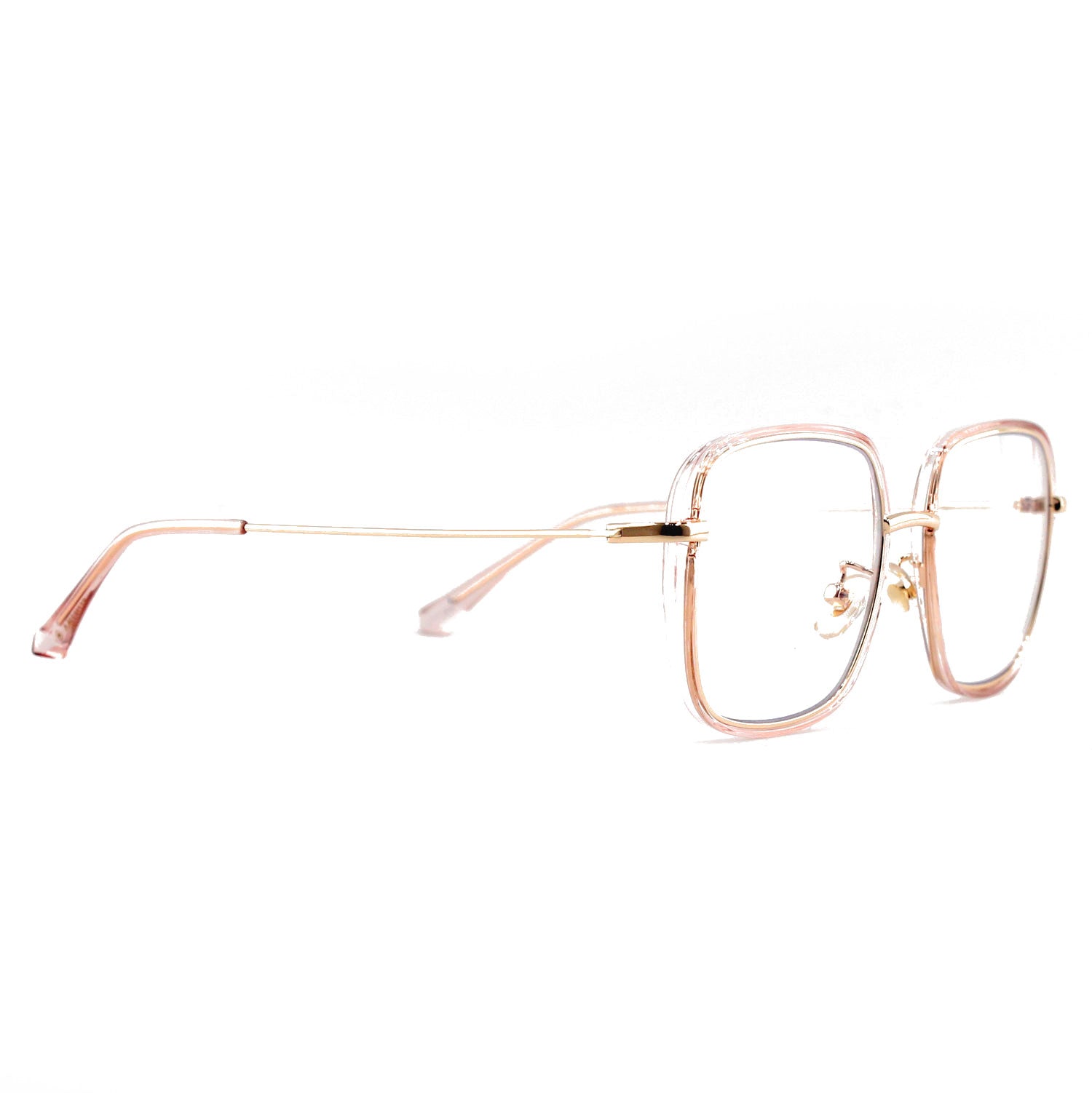 Ottika Care - Lunettes anti-lumière bleue - Adulte | Modèle 1908 | Revêtement Or & Vert