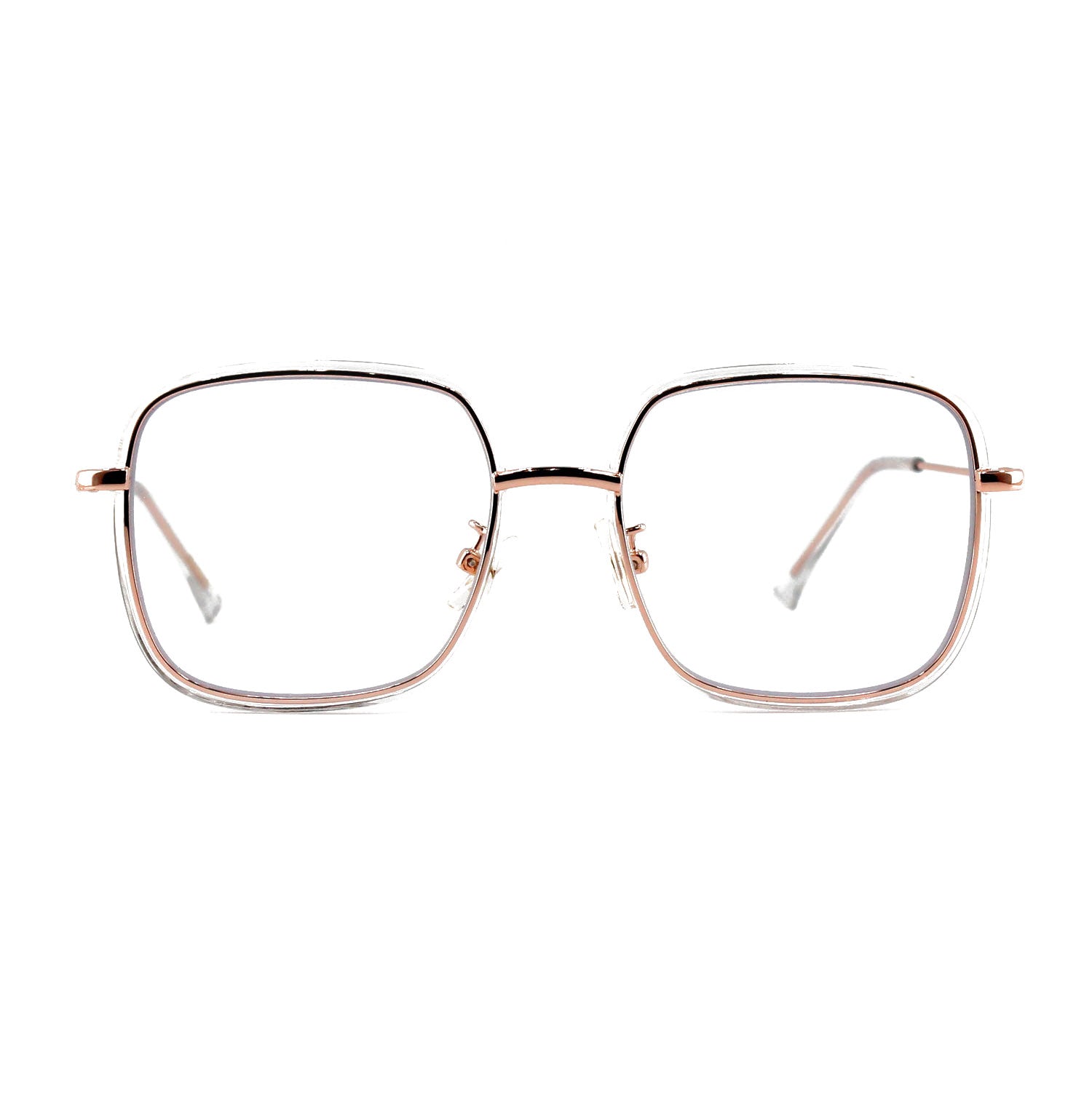 Care by Ottika - Blue Light Blocking Glasses - Adult | Model 1908 | Coating Gold & Green