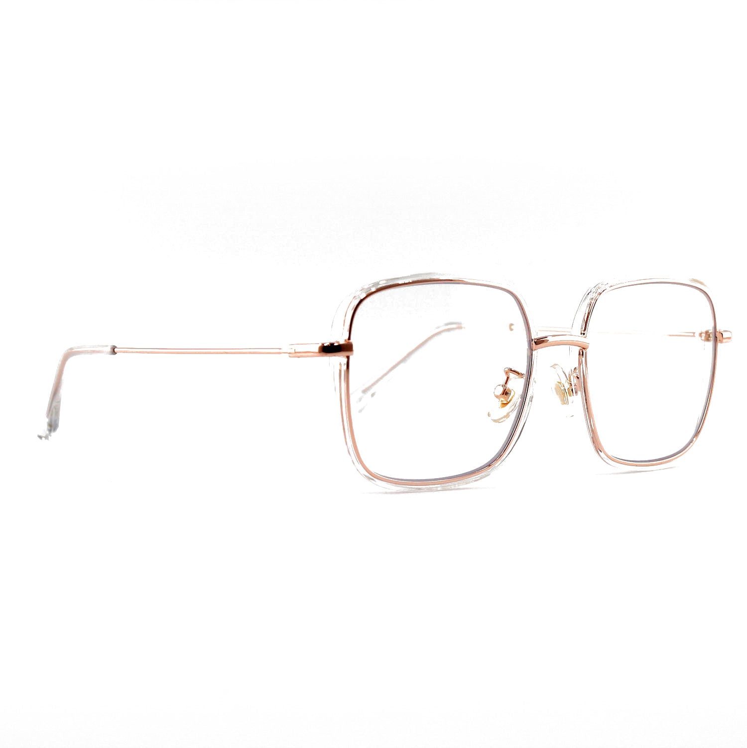 Ottika Care - Lunettes anti-lumière bleue - Adulte | Modèle 1908 | Revêtement Or & Vert