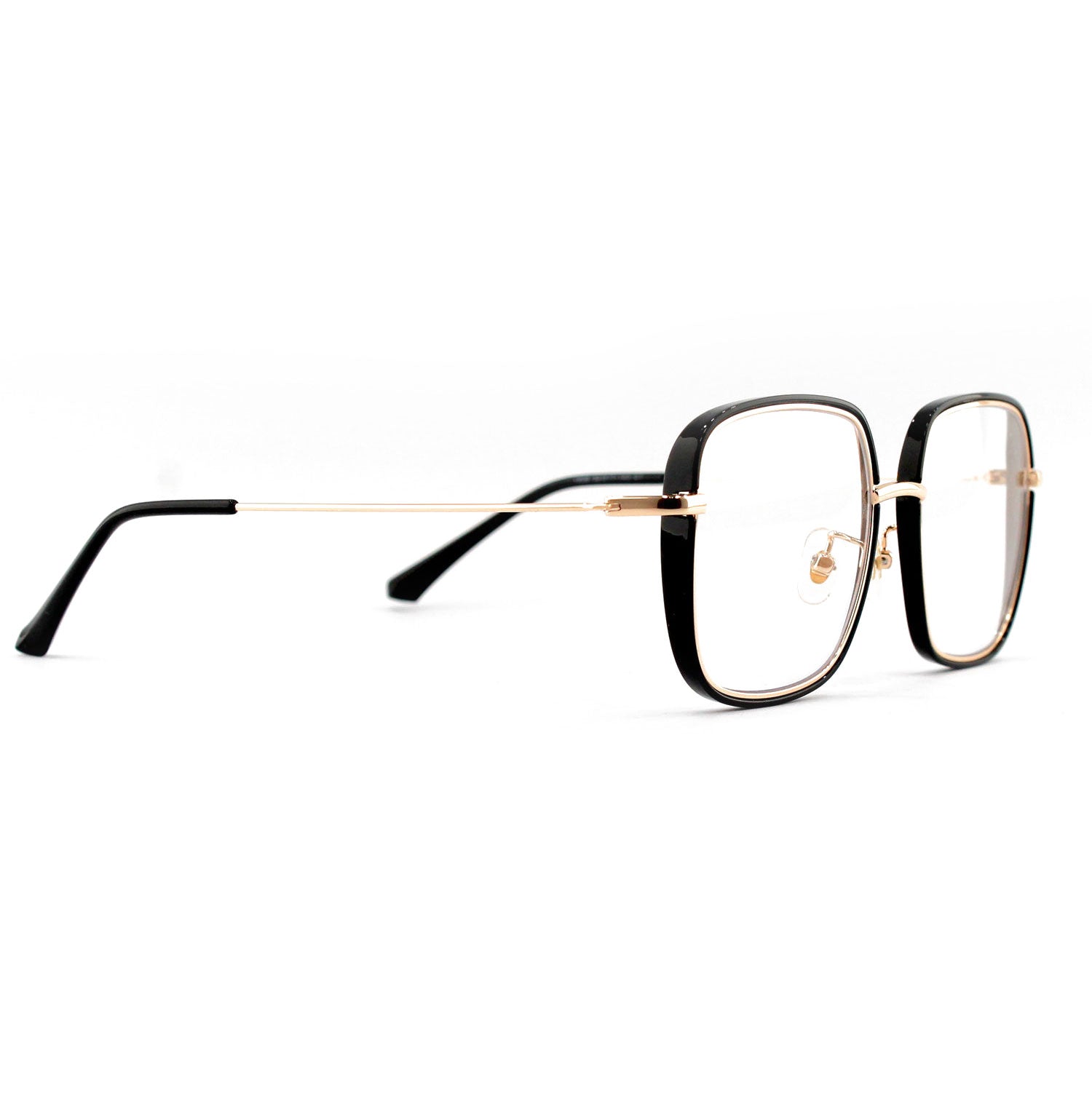 Ottika Care - Lunettes anti-lumière bleue - Adulte | Modèle 1908 | Revêtement Or & Vert