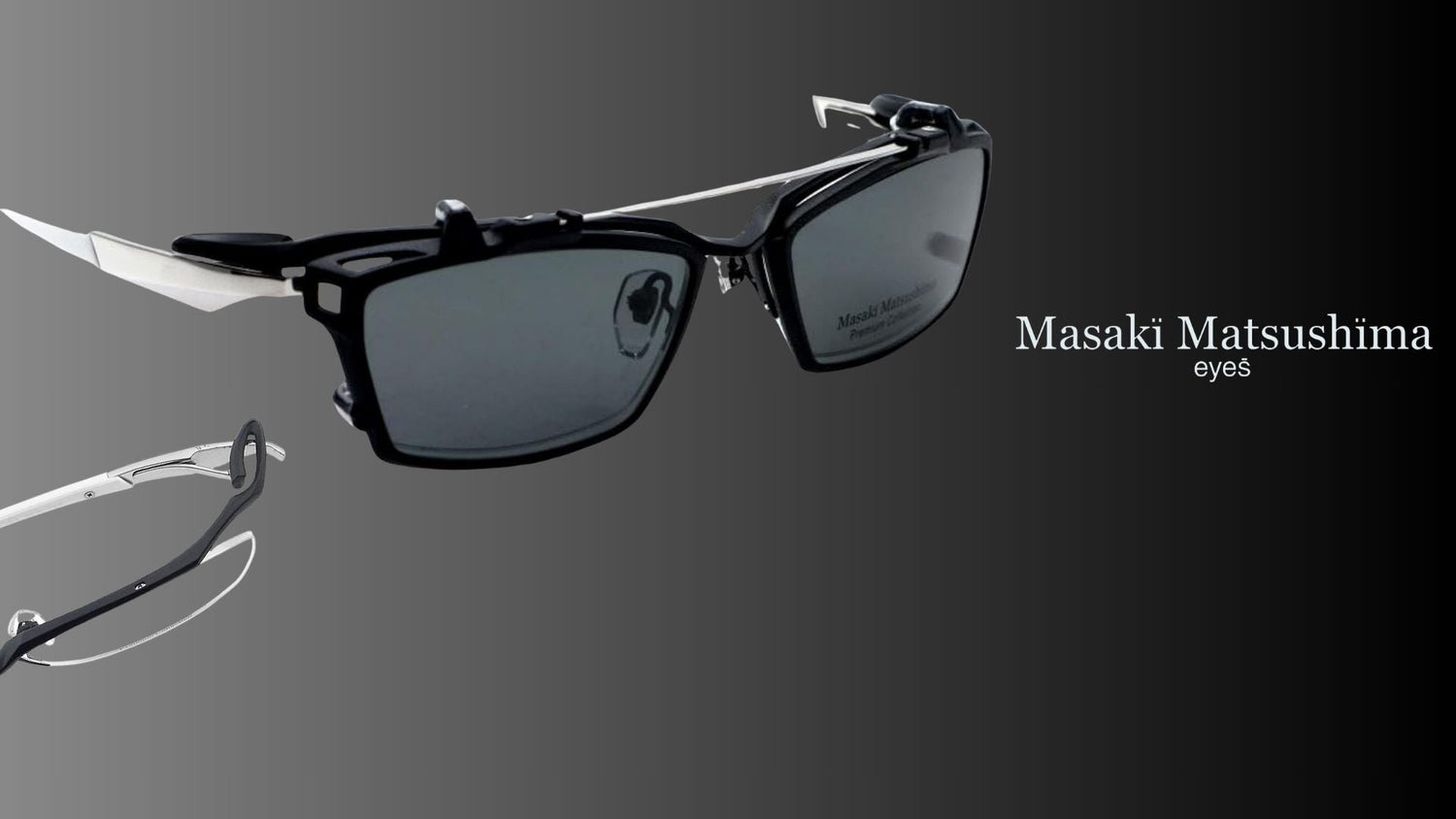 New Arrival: Masaki Matsushima Eyewear with Polarized Clip-On Now at Ottika