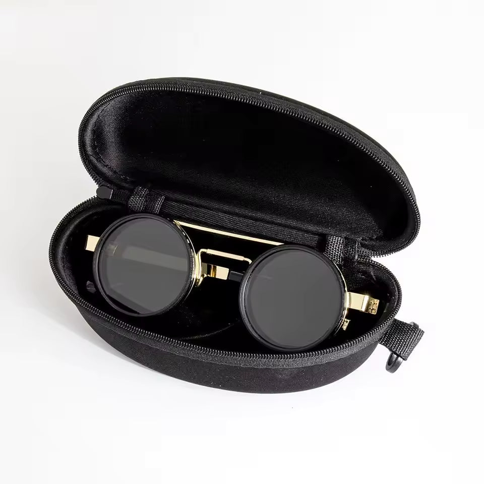 Optek X Round Polarized Sunglasses | Adjustable Dimming