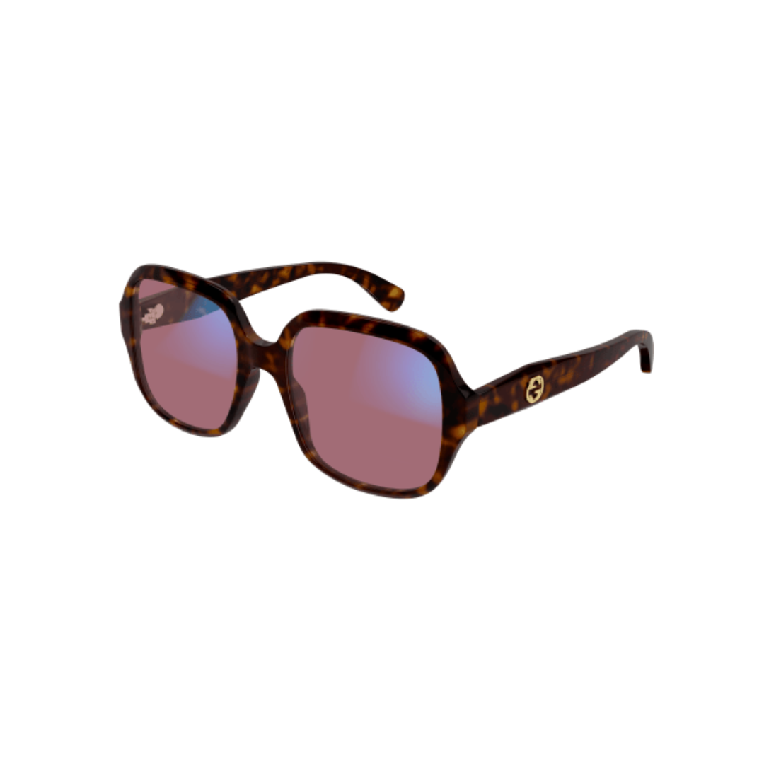 Gucci - Blue Light Blocking/Photochromatic | Model GG0799S -  Shiny Dark Havana