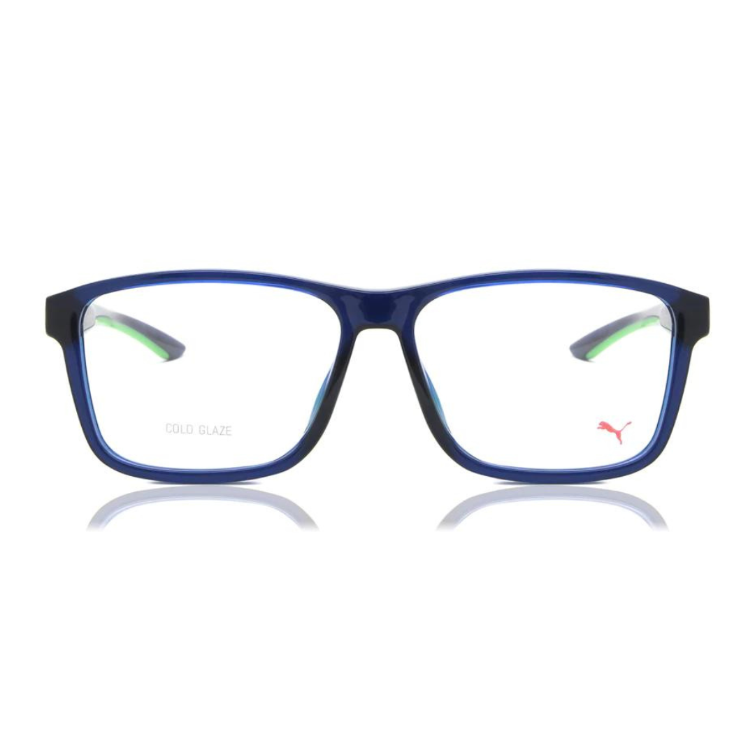 Monture de lunettes Puma | Modèle PU0207O (002) - Bleu