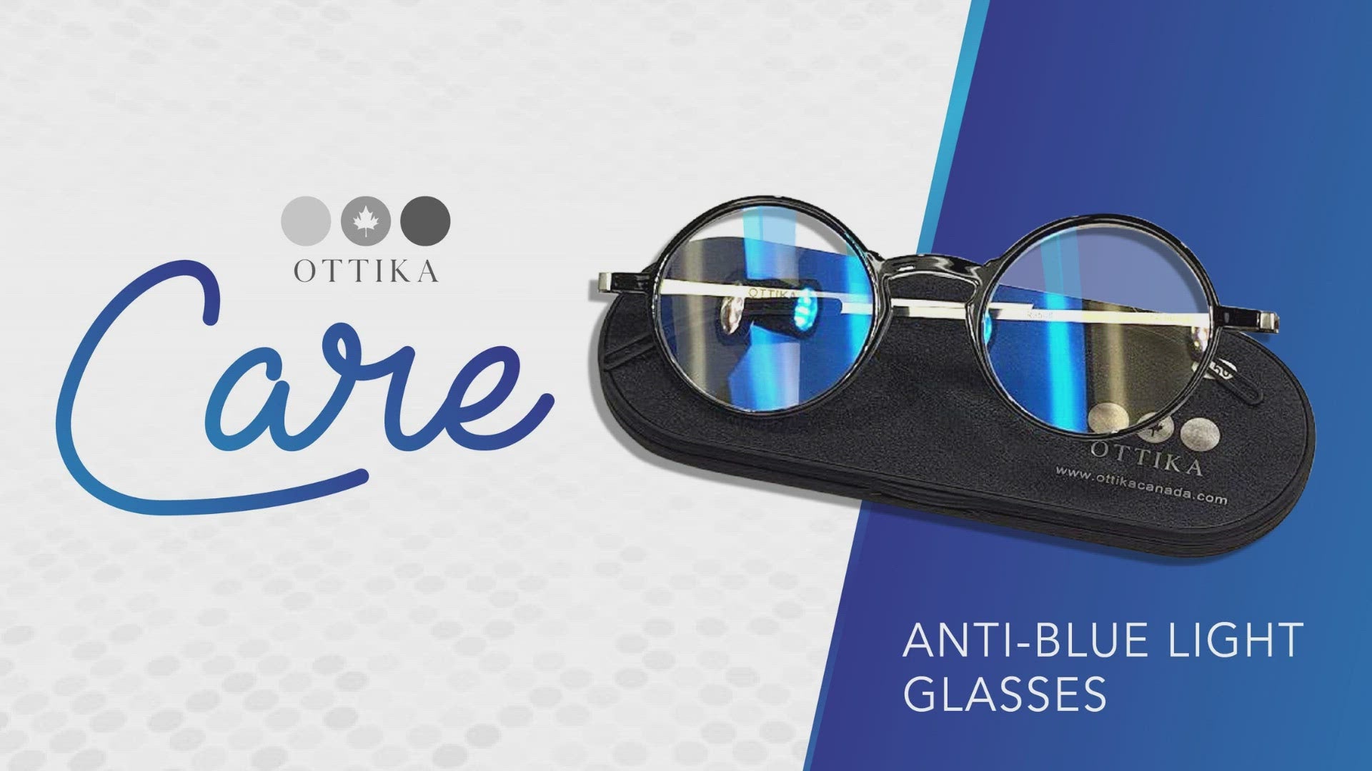 Care by Ottika - Blue Light Blocking Glasses | Teenagers Model TR5103