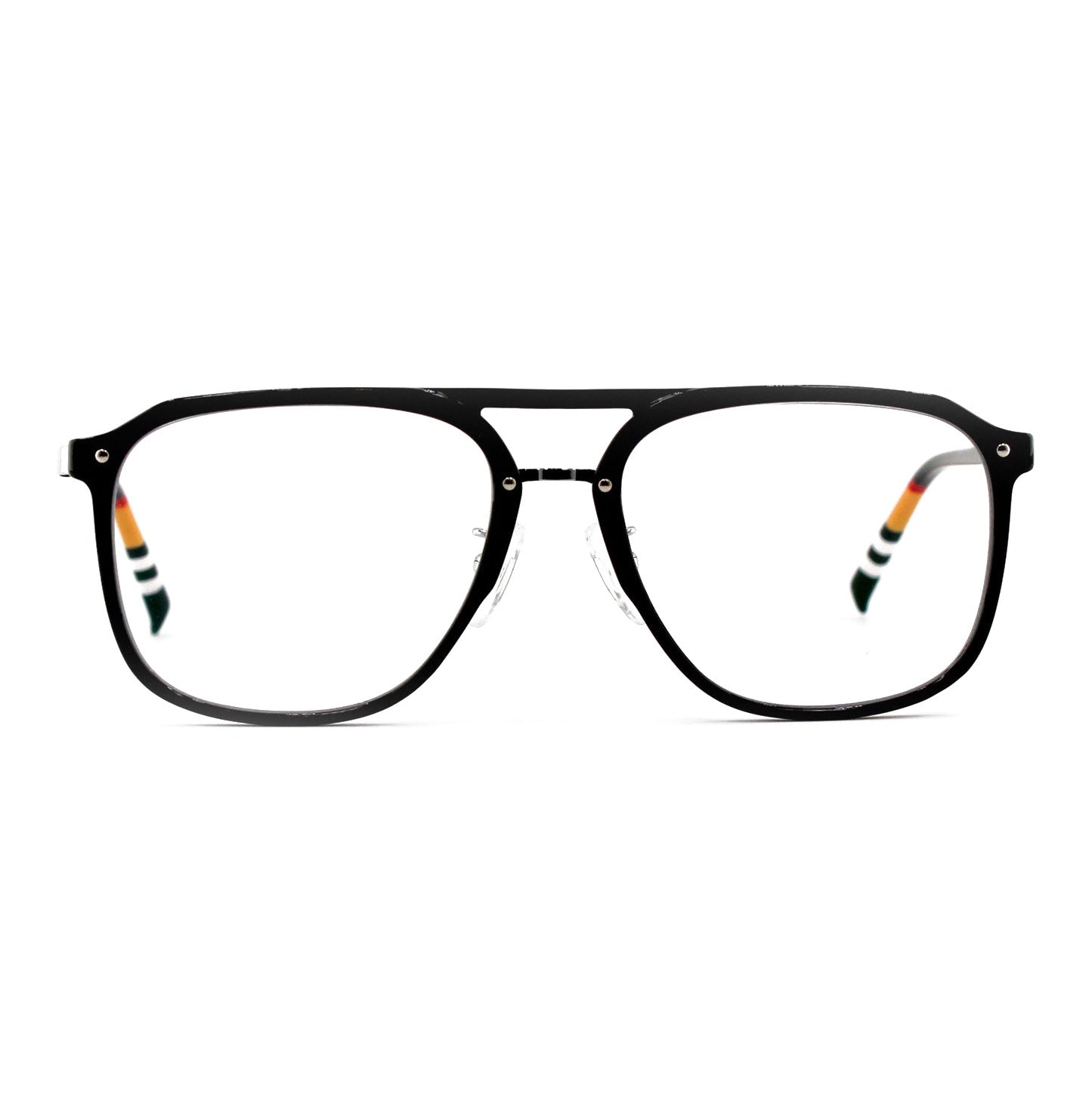 Care by Ottika - Blue Light Blocking Glasses - Adult | Model 98801 | Gold &amp; Green Coat