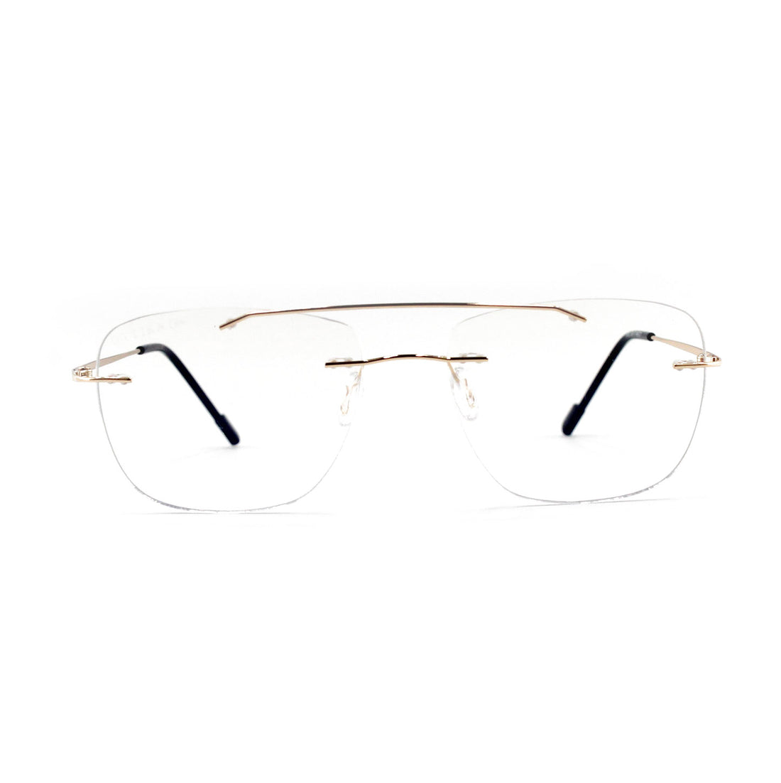 Ottika Care - Lunettes anti-lumière bleue | Sans monture R 001 | Revêtement Vert & Bleu