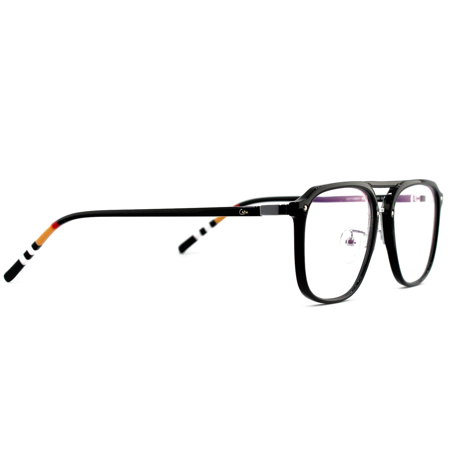 Care by Ottika - Blue Light Blocking Glasses - Adult | Model 98801 | Gold &amp; Green Coat