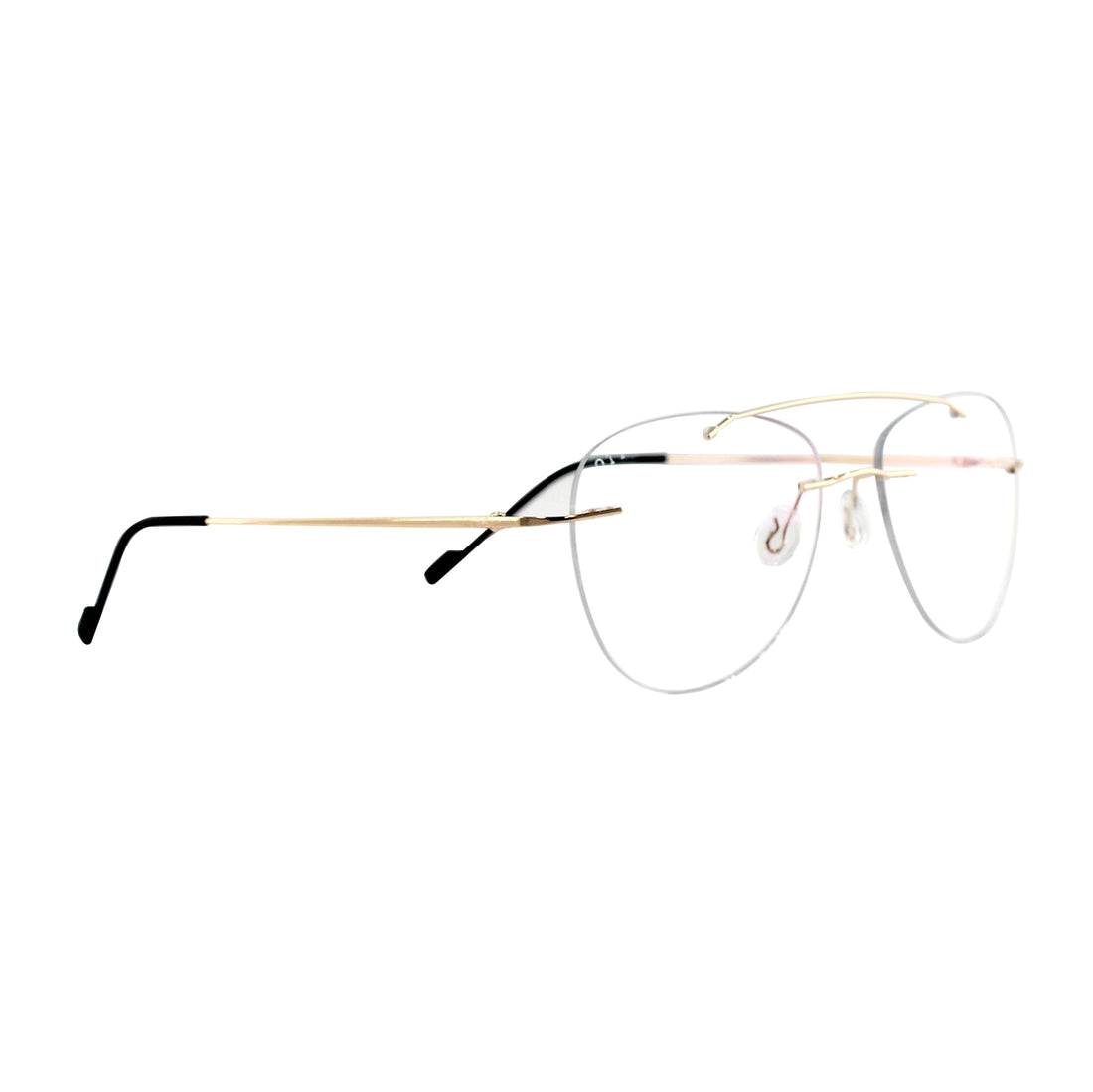 Ottika Care - Lunettes anti-lumière bleue | Sans monture R 002 | Revêtement Vert & Bleu