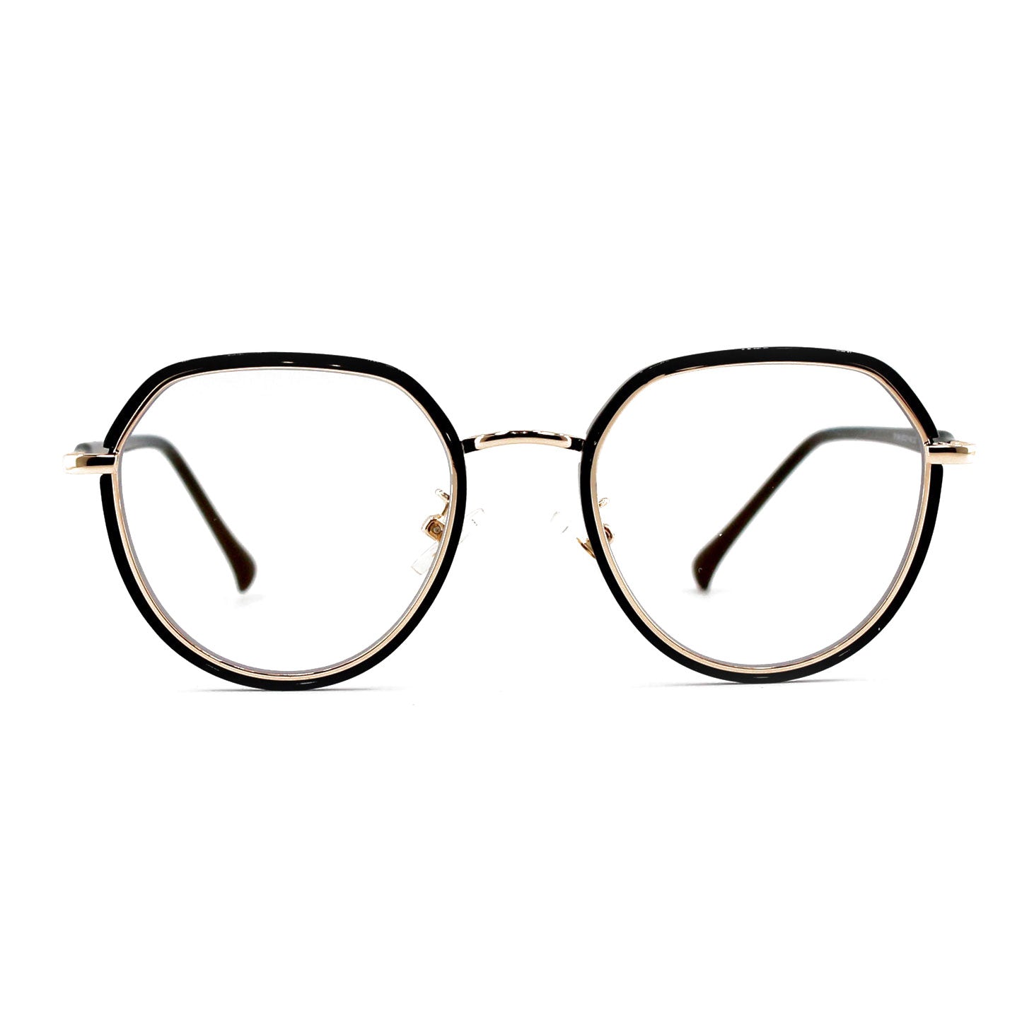 Ottika Care - Lunettes anti-lumière bleue - Adulte | Modèle TR1906 | Revêtement Or &amp;amp; Vert