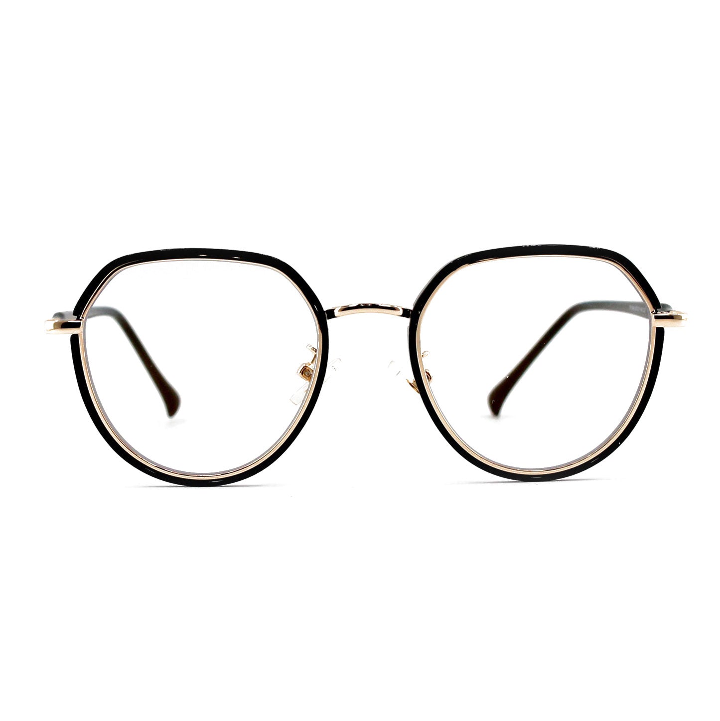 Care by Ottika - Blue Light Blocking Glasses - Adult | Model TR1906 | Coating Gold &amp; Green