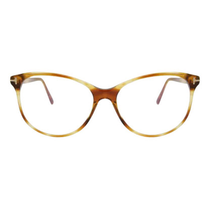 Tom Ford - Lunettes anti-lumière bleue | Modèle TF 5544 - Demi Brun