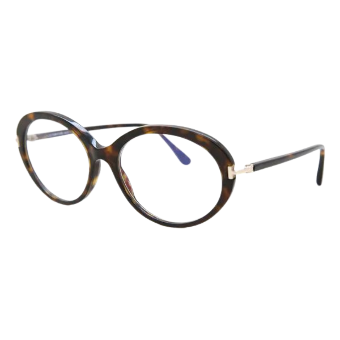 Tom Ford - Lunettes anti-lumière bleue | Modèle TF 5675 - Demi Marron