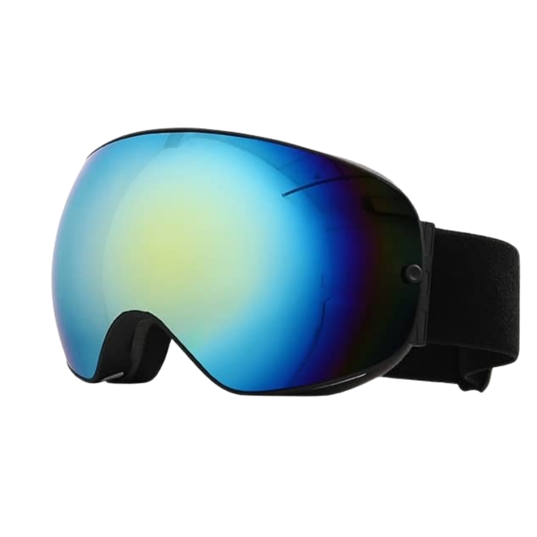 MASQUE DE SKI &amp;amp; SNOWBOARD 10 ADULTE NOIR